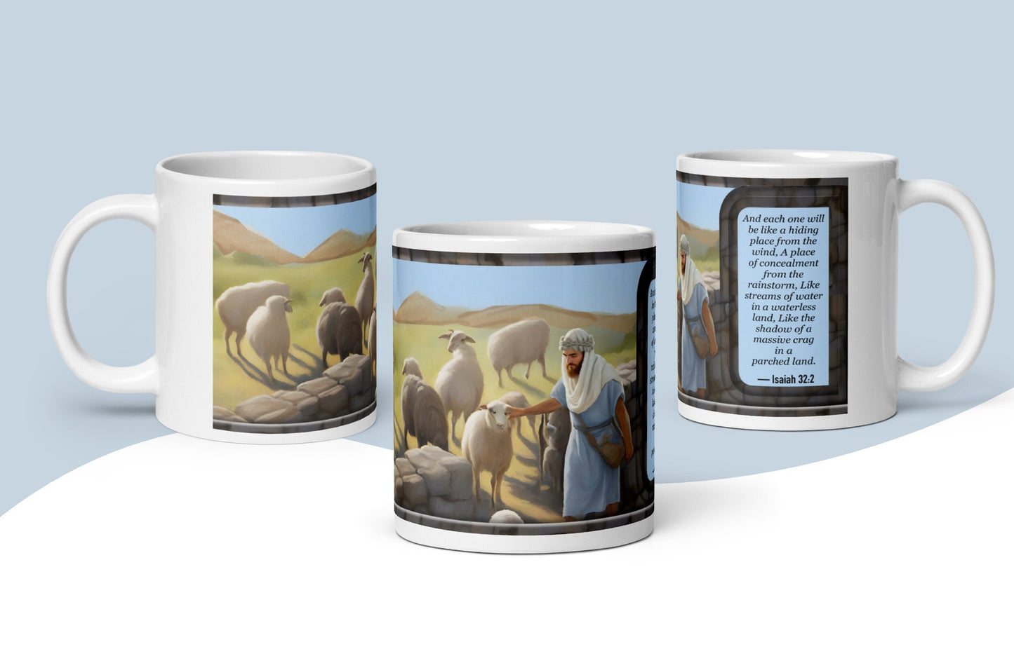 JW.ORG elder appreciation gift. "Shepherd- A place of Concealment " regalo para ancianos de congregación