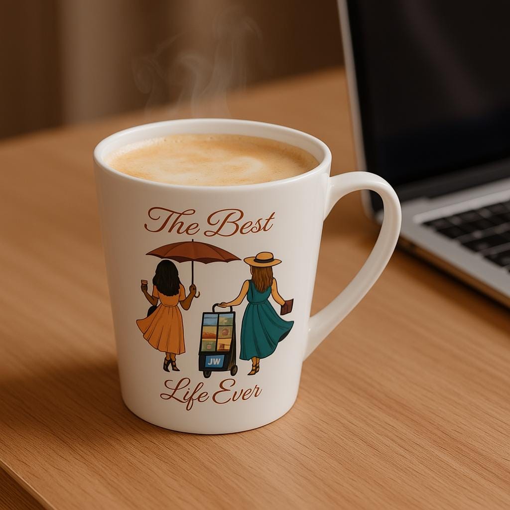 JW.ORG Pioneer mugs.** 12 0z. Latte mugs.**Pioneer service gifts, Precursor. The Best Life Ever