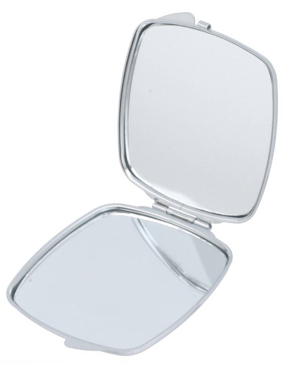 JW.org gift, Isaiah 6:8 “Here I am! Send me” " compact mirror. JW gift. Two options