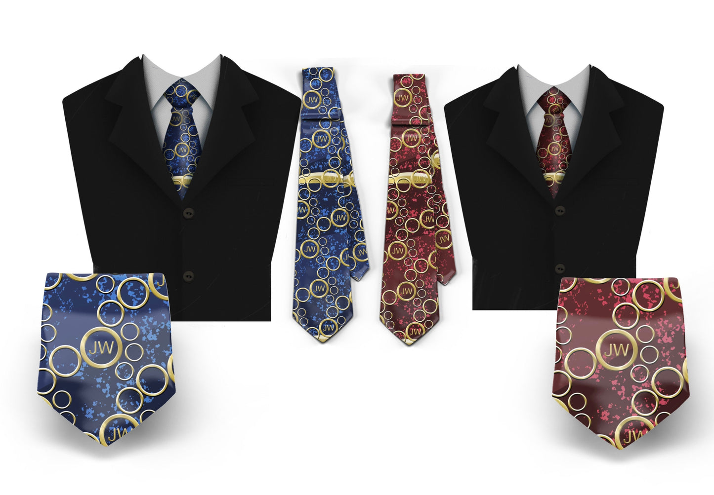 JW theme Neckties "jw bubbles " standard size 58” custom jw.org neckties. Gift Pioneer School. # bubbles