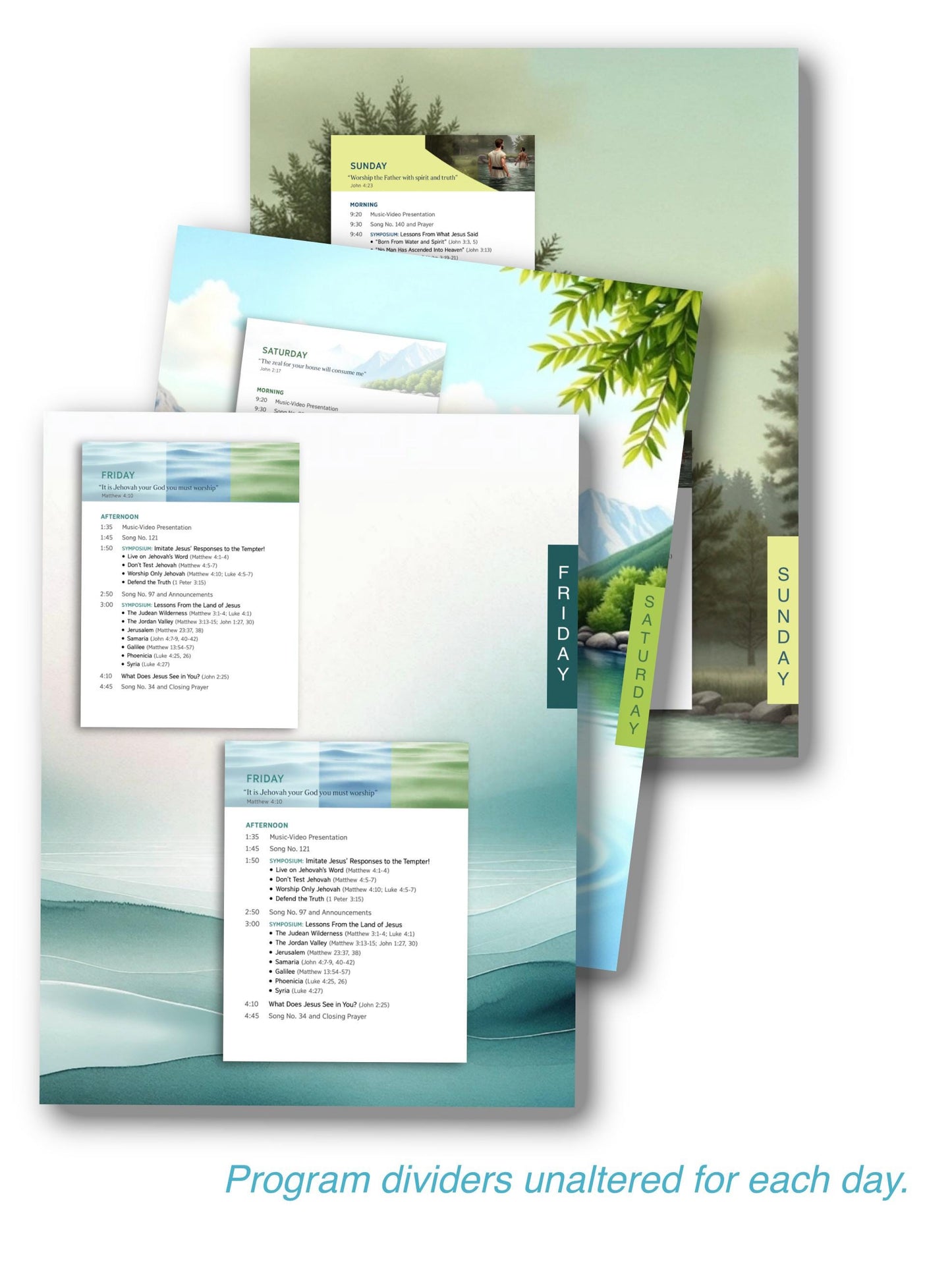 JW notebook 2025 Regional Convention. “PURE WORSHIP ” program block ready notebook. 8.5 x 11. Multiple designs #10. Tiagos official