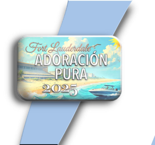 JW Lapel pin . 1”X1” Regional Convention “Declare the good news ” 2024 - acrylic.