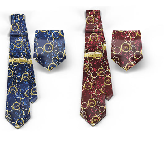 JW theme Neckties "jw bubbles " standard size 58” custom jw.org neckties. Gift Pioneer School. # bubbles