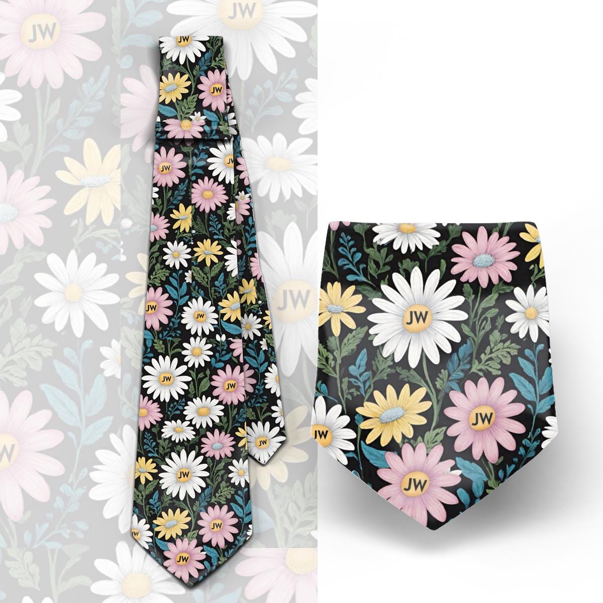 JW Neckties "jw.org" standard size 58” custom jw.org neckties. Elder, pioneer, ministerial servant JW Flower