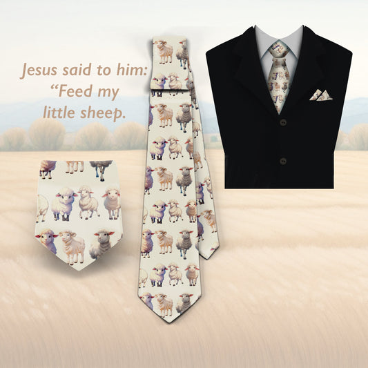 JW.org  Necktie  “my little sheep.”  John 21:17 size Pioneer gift, Assembly.  JW Brothers58"