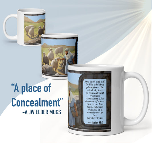 JW.ORG elder appreciation gift. "Shepherd- A place of Concealment " regalo para ancianos de congregación