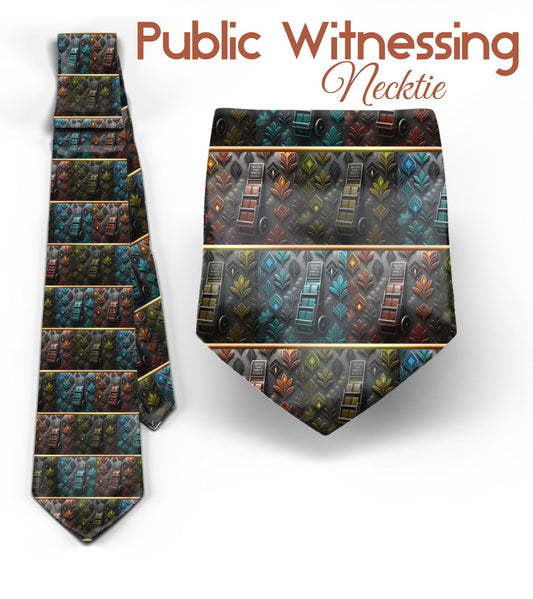 JW theme Neckties "witnessing Cart" standard size 58" or XL 62” custom jw.org neckties. Gift, Pioneer School. # witness cart