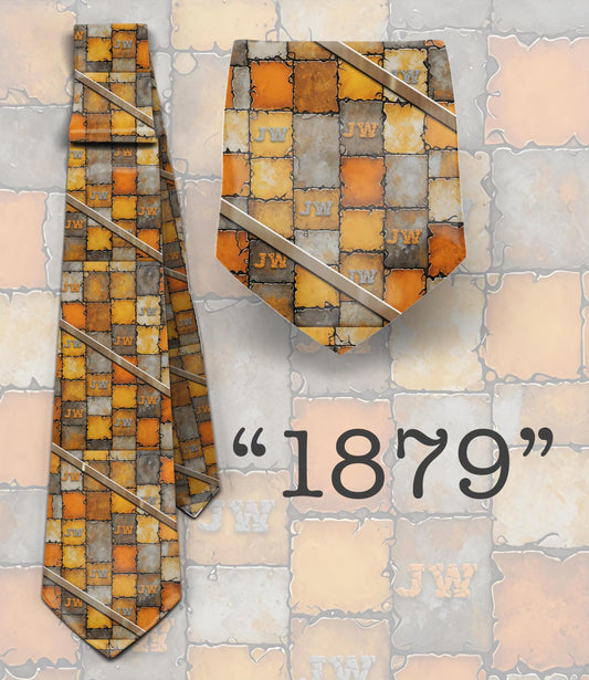 JW Neckties "jw.org" standard size 58” custom jw.org neckties. Gift Pioneer School. “1879”