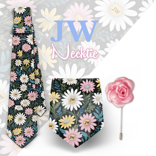 JW Neckties "jw.org" standard size 58” custom jw.org neckties. Elder, pioneer, ministerial servant JW Flower